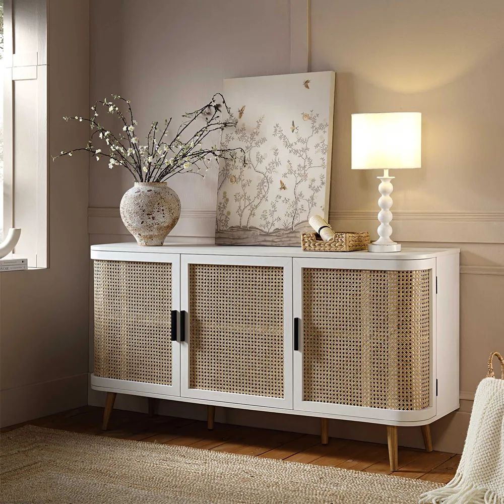 Home Mart Luna Rattan Sideboard - Image 14