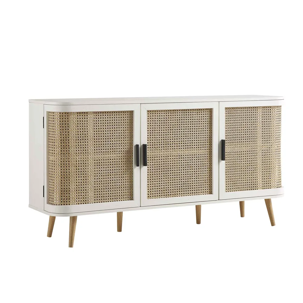 Home Mart Luna Rattan Sideboard - Image 11