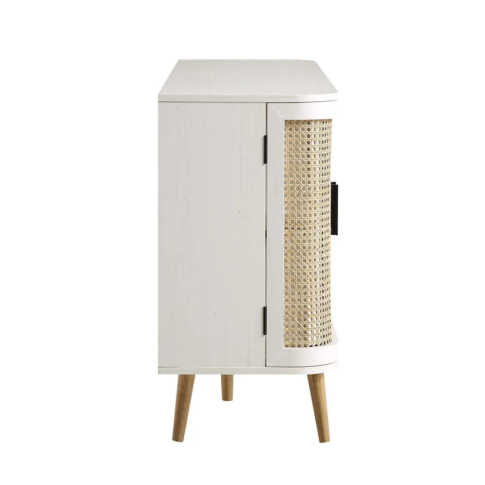 Home Mart Luna Rattan Sideboard - Image 8
