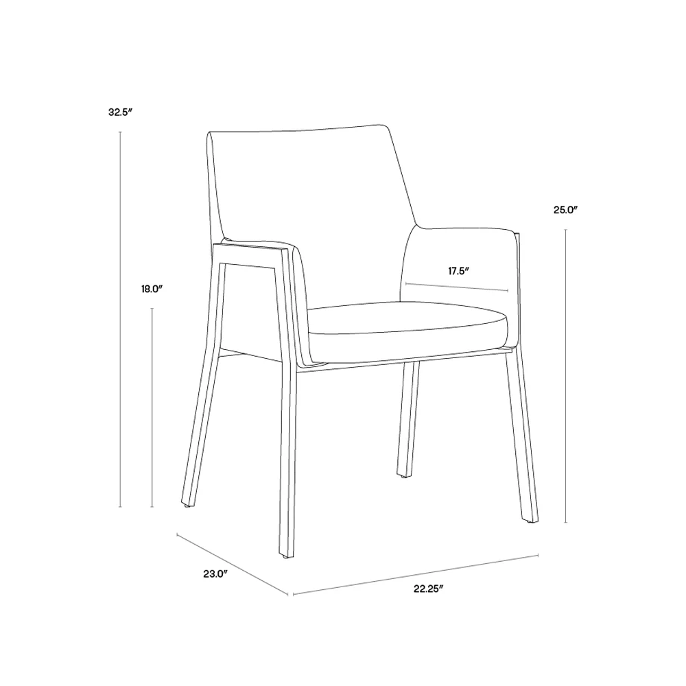 Home Mart Maeva Dining chair - Image 15