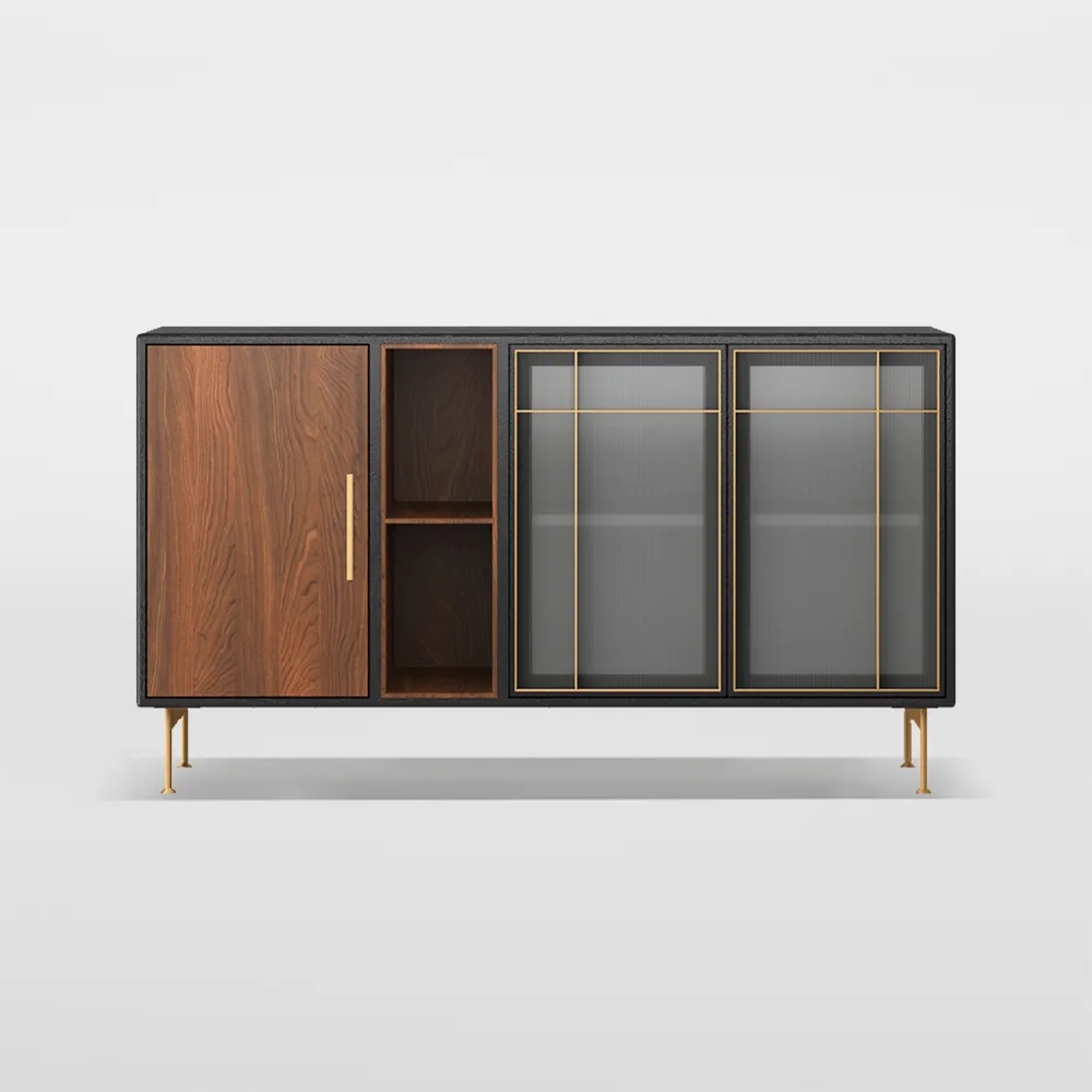 Home Mart Maria Modern Sideboard Buffet Cabinet