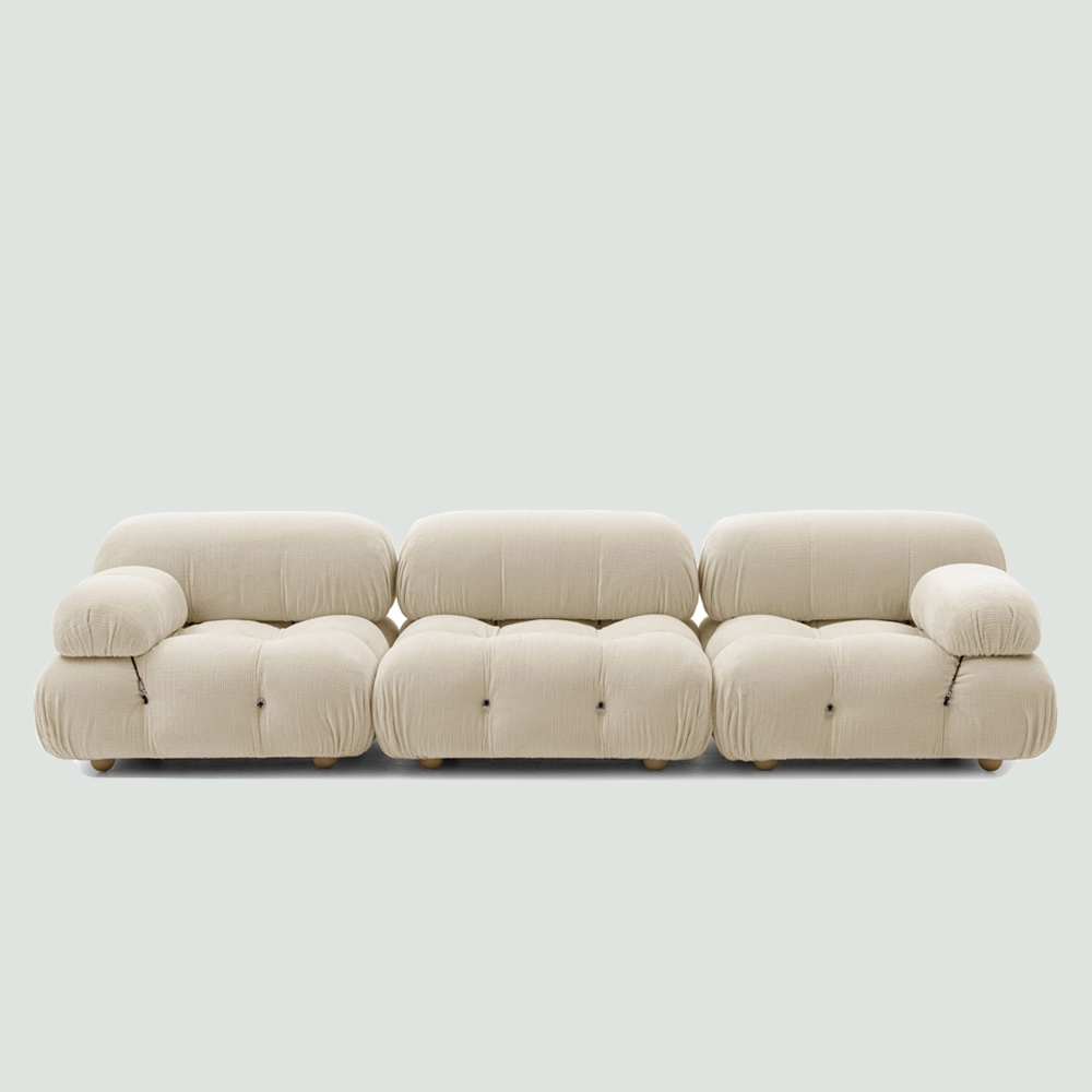 Home Mart Merlin Camaleonda Bubble 3 Seater Sofa - Image 11
