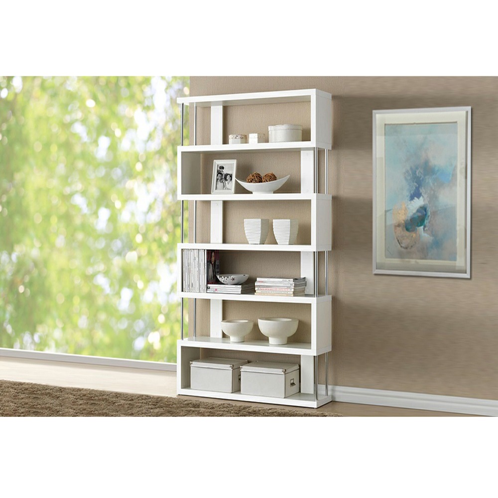 Home Mart Metal Stand 6 Tier Book Rack - Image 3