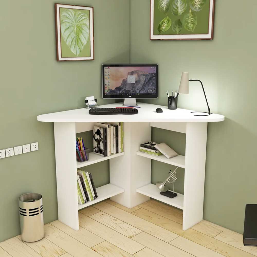 Home Mart Modern Fade Corner Computer Desk