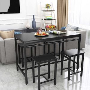 Home Mart Modern Kitchen 5 PCS Dining Table Set