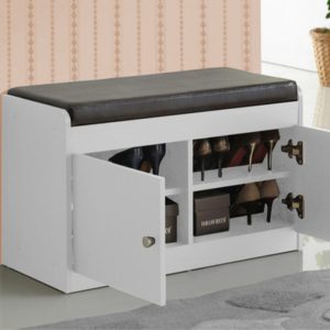 Home Mart Multi Cabinet Storage Shoe Bench