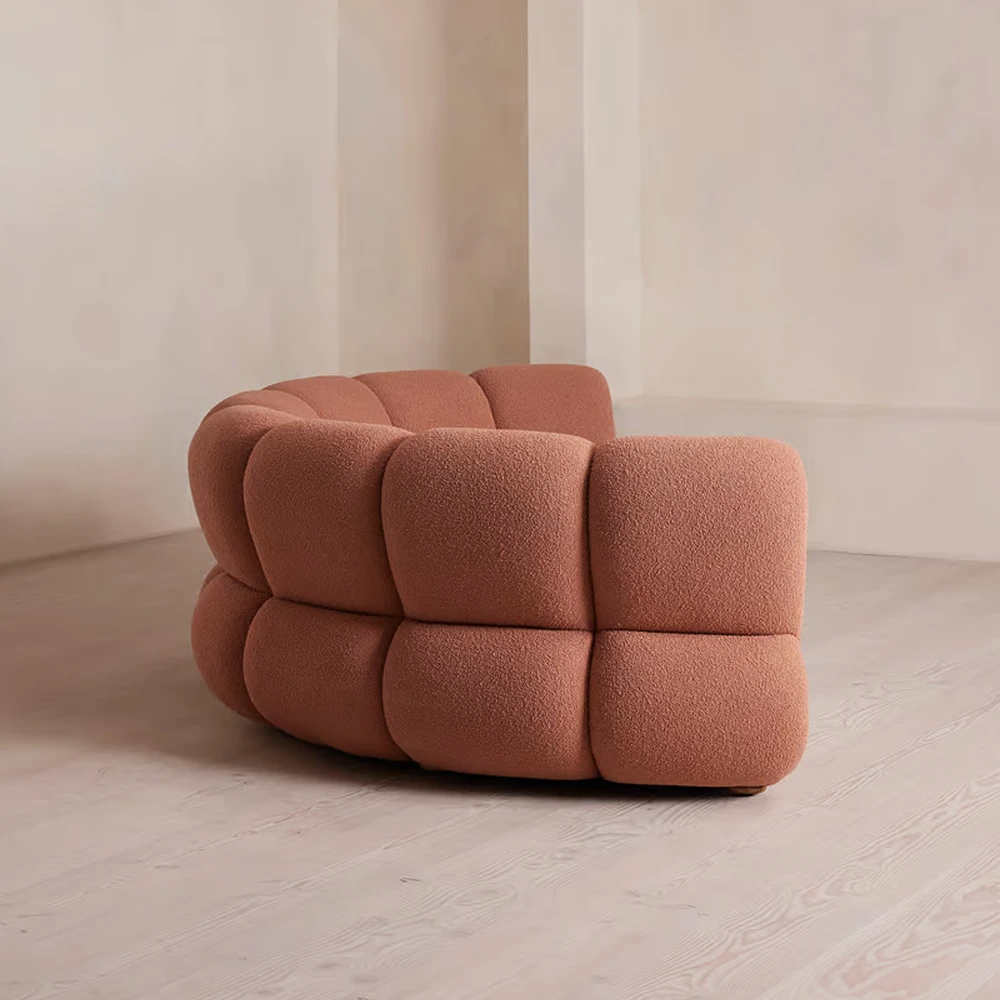 Home Mart Noelle Modular Curved Sofa - Image 5