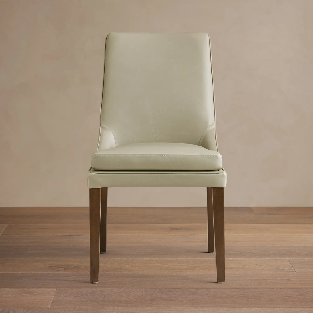 Home Mart Aluna Faux Leather Dining Chair - Image 5