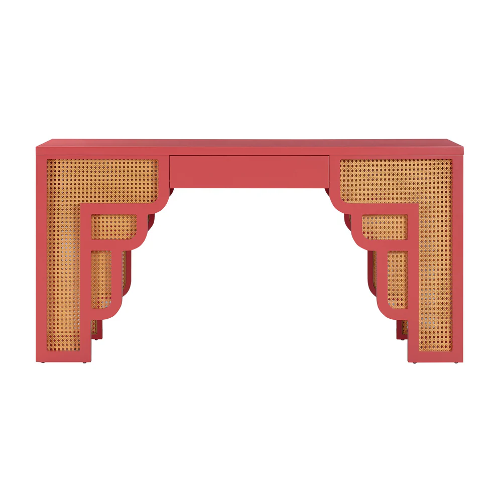 Home Mart Palmera Rattan Desk - Image 7