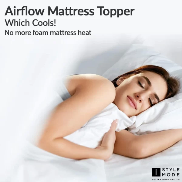 Home Mart Luxury Hotel Premium Mattress Topper 120×200×5cm - Image 3