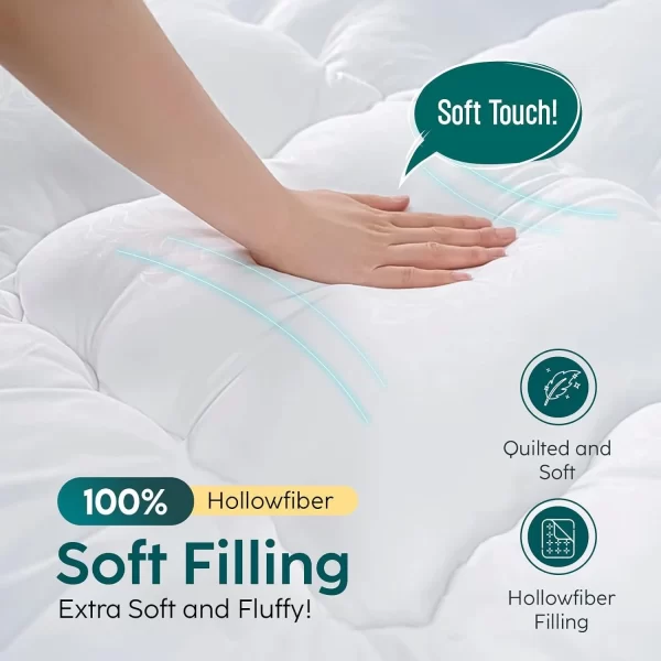 Home Mart Luxury Hotel Premium Mattress Topper 120×200×5cm - Image 11