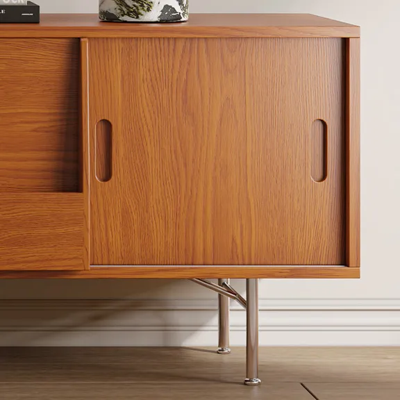 Home Mart Raymond Wood TV Stand - Image 8