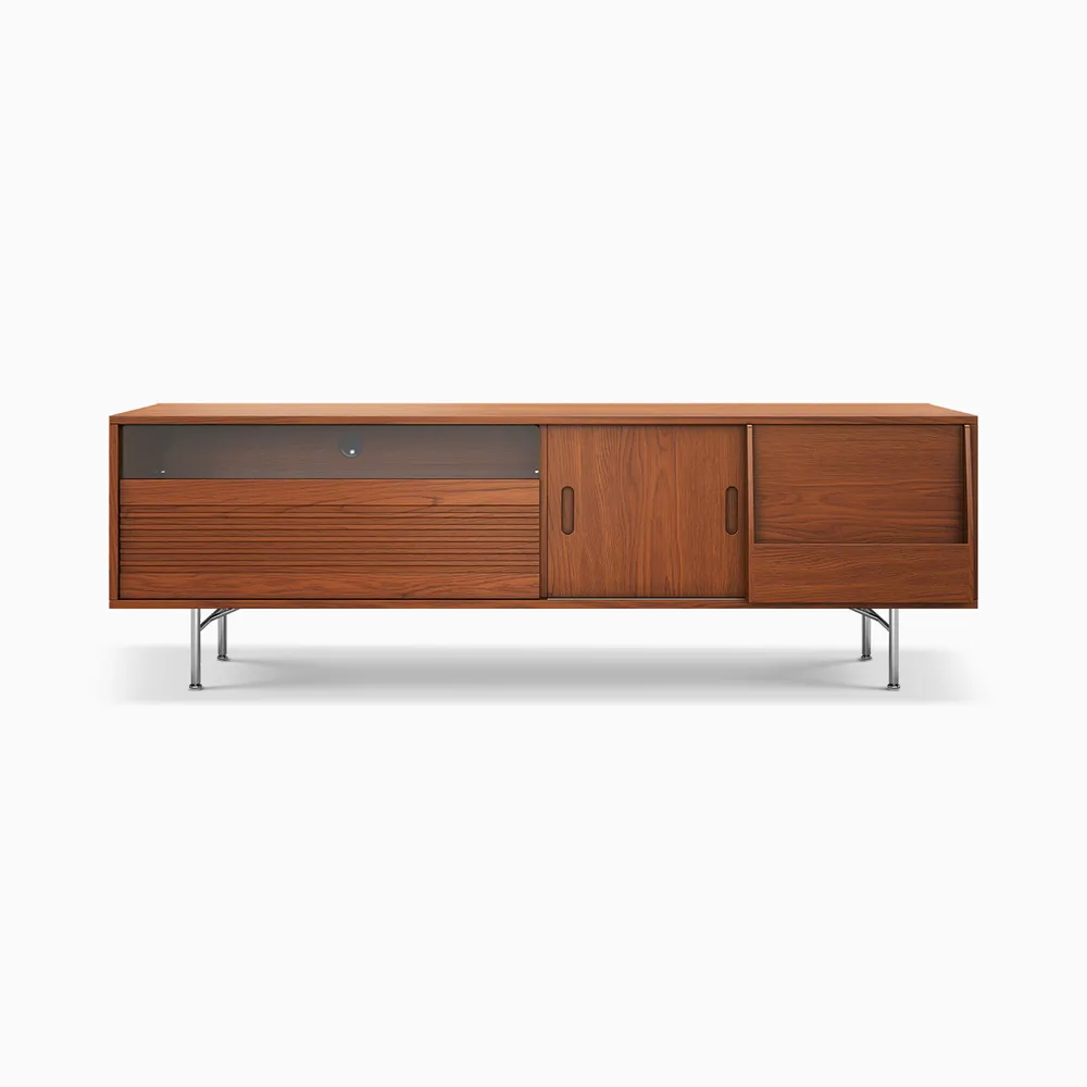 Home Mart Raymond Wood TV Stand - Image 12