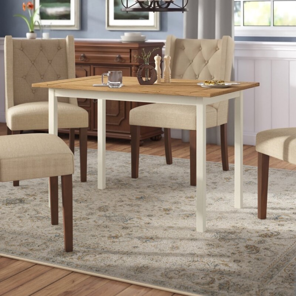 Home Mart Reagan Wooden Dining Table