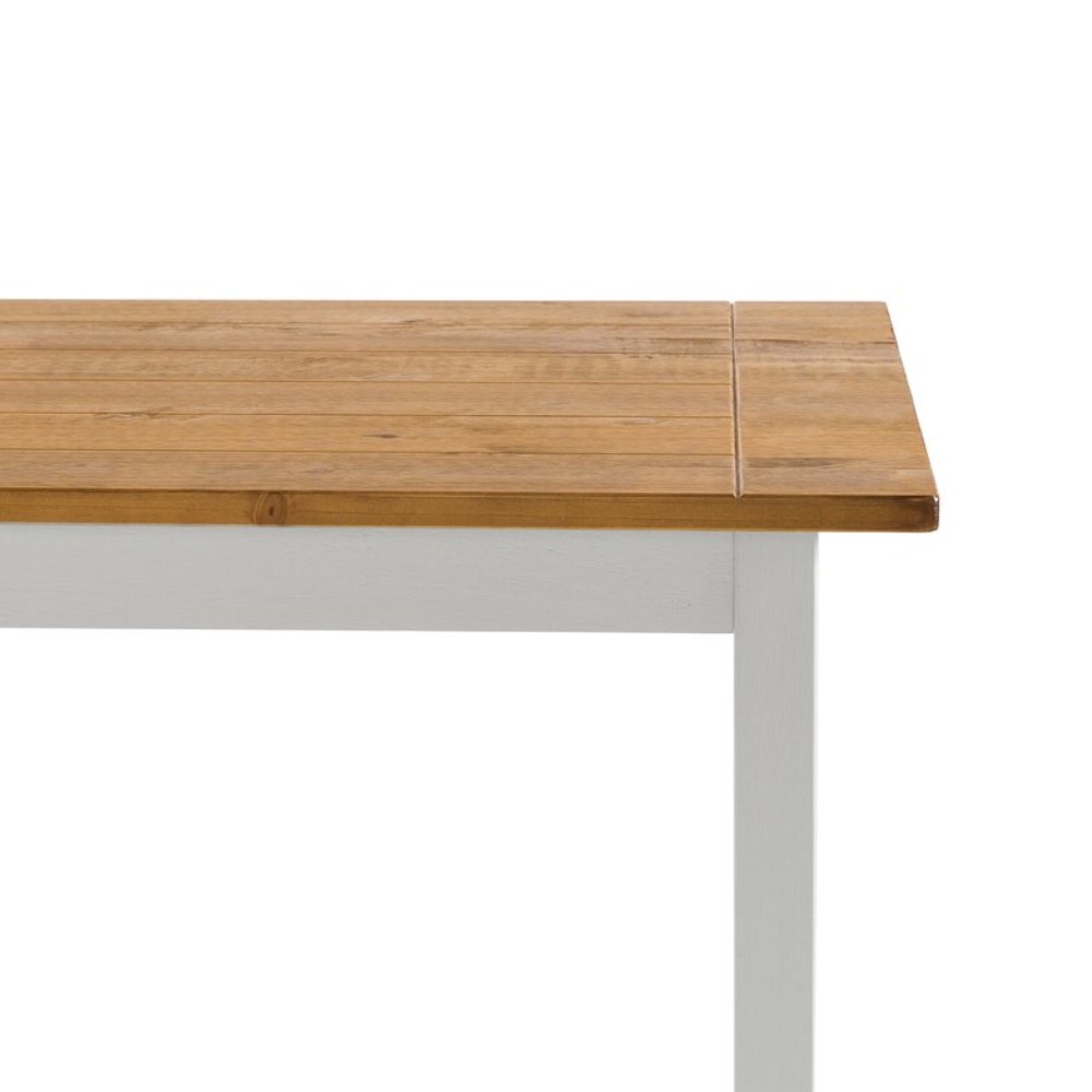 Home Mart Reagan Wooden Dining Table - Image 5