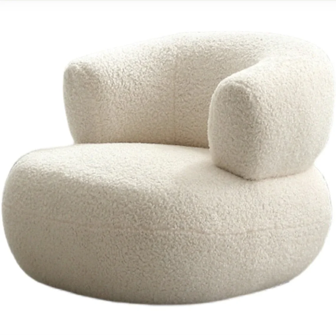 Home Mart Reya Boucle Armchair - Image 5