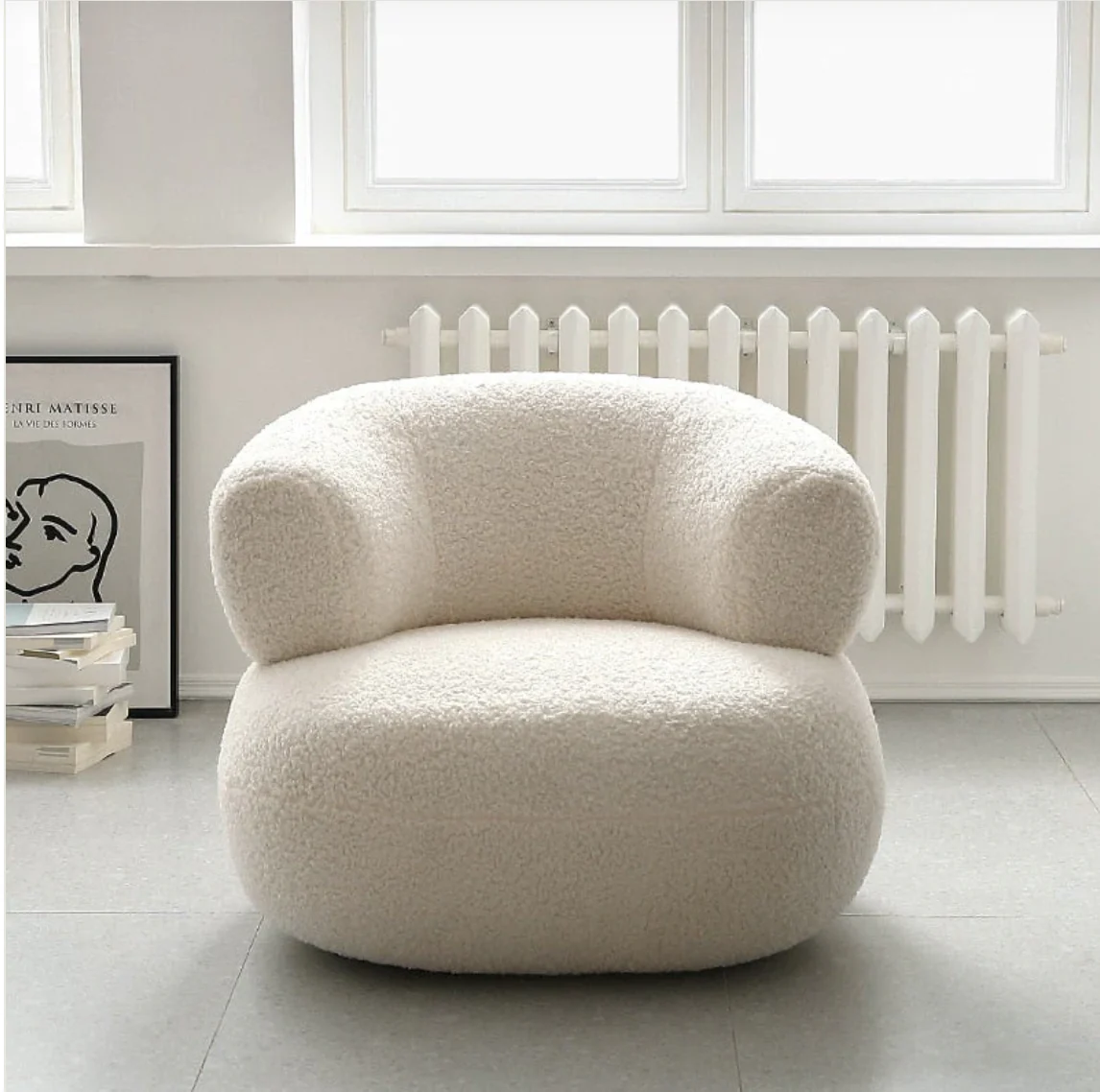 Home Mart Reya Boucle Armchair - Image 10