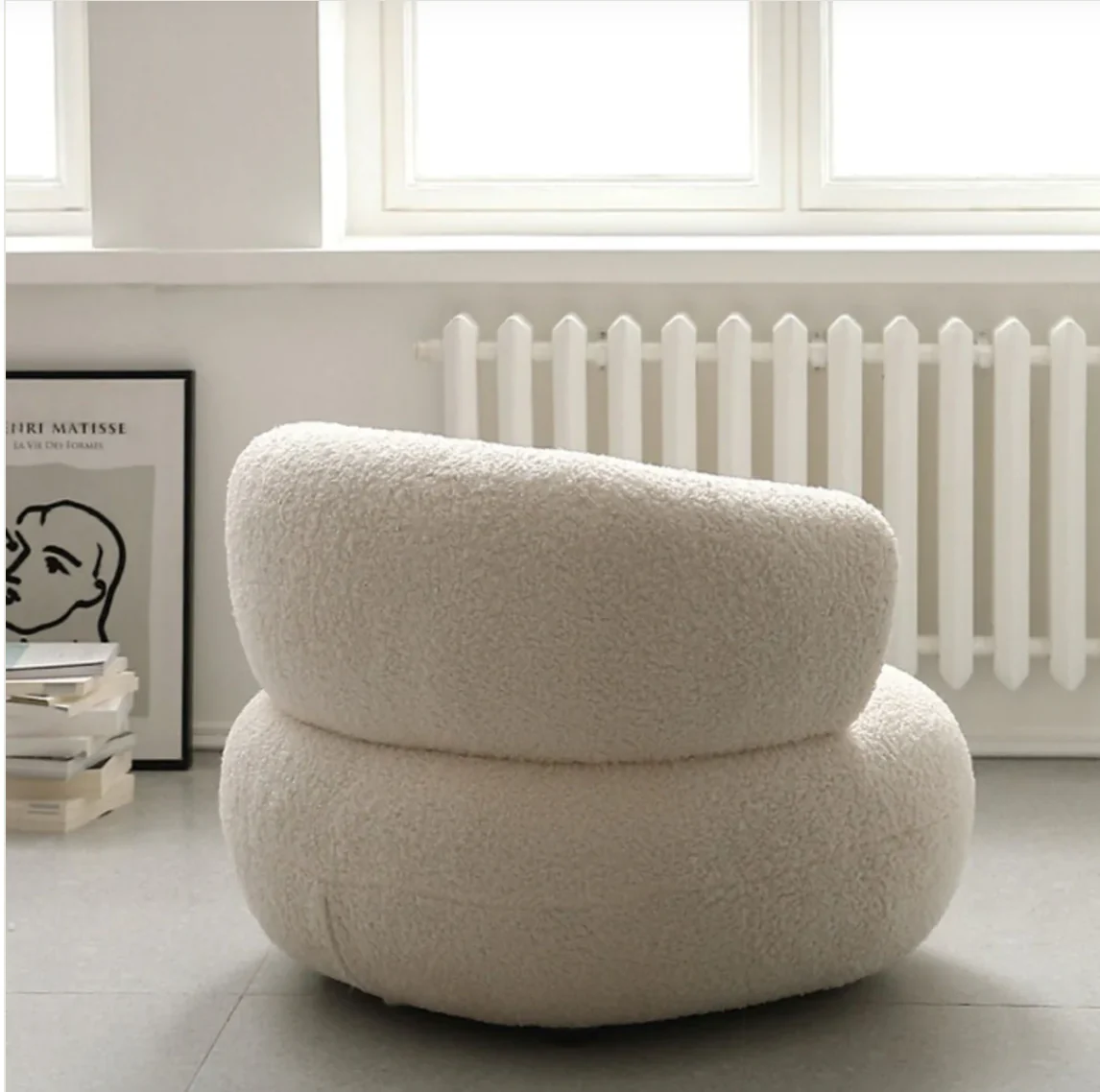Home Mart Reya Boucle Armchair - Image 7