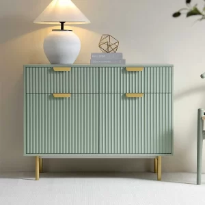 Home Mart Richmond 2-Door Cabinet with Drawers