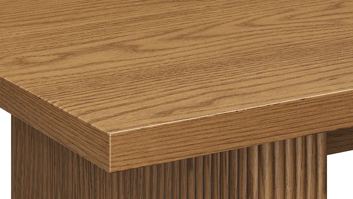 Home Mart Rolf Wood Dining Table - Image 11