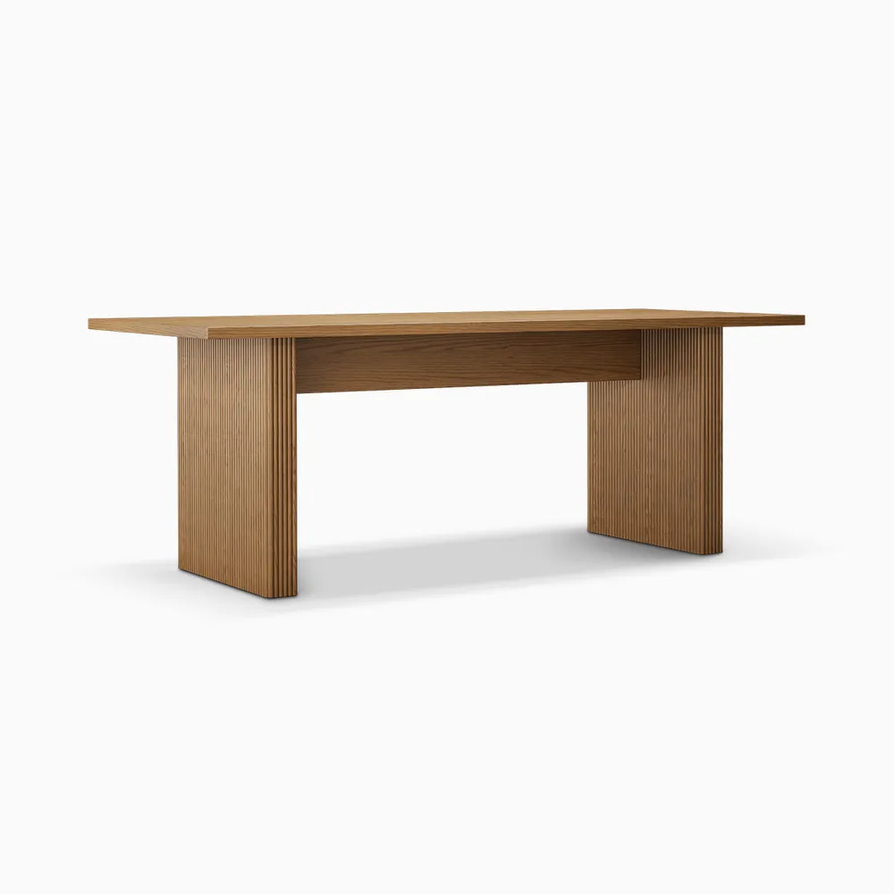 Home Mart Rolf Wood Dining Table - Image 6