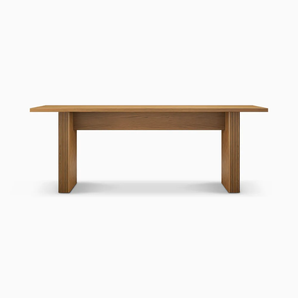 Home Mart Rolf Wood Dining Table - Image 5