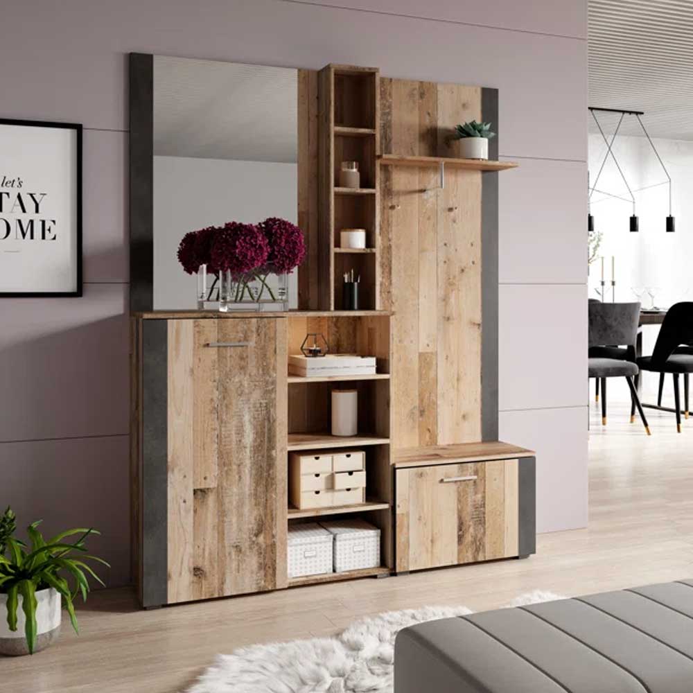 Home Mart Rori Hall Tree Cabinet - Image 4