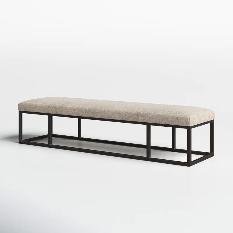 Home Mart Rosie Upholstered Bench - Image 2