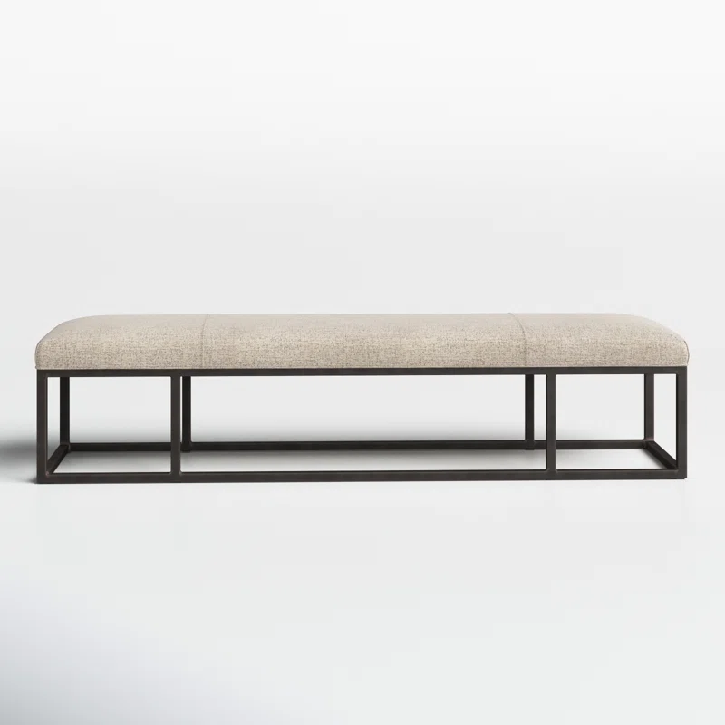 Home Mart Rosie Upholstered Bench - Image 4