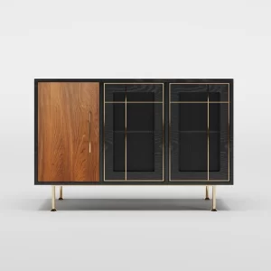 Home Mart Russell Sideboard Buffet Cabinet