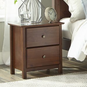 Home Mart Shaker 2 – Drawer Solid PlyWood Nightstand