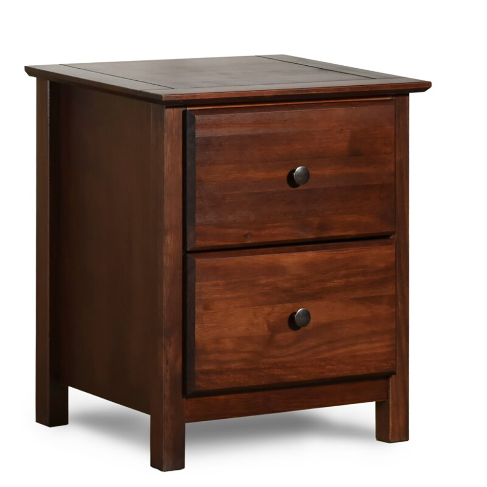 Home Mart Shaker 2 – Drawer Solid PlyWood Nightstand - Image 3