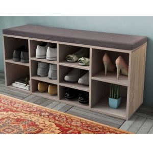 Home Mart Shoe Rack Hallway Bench