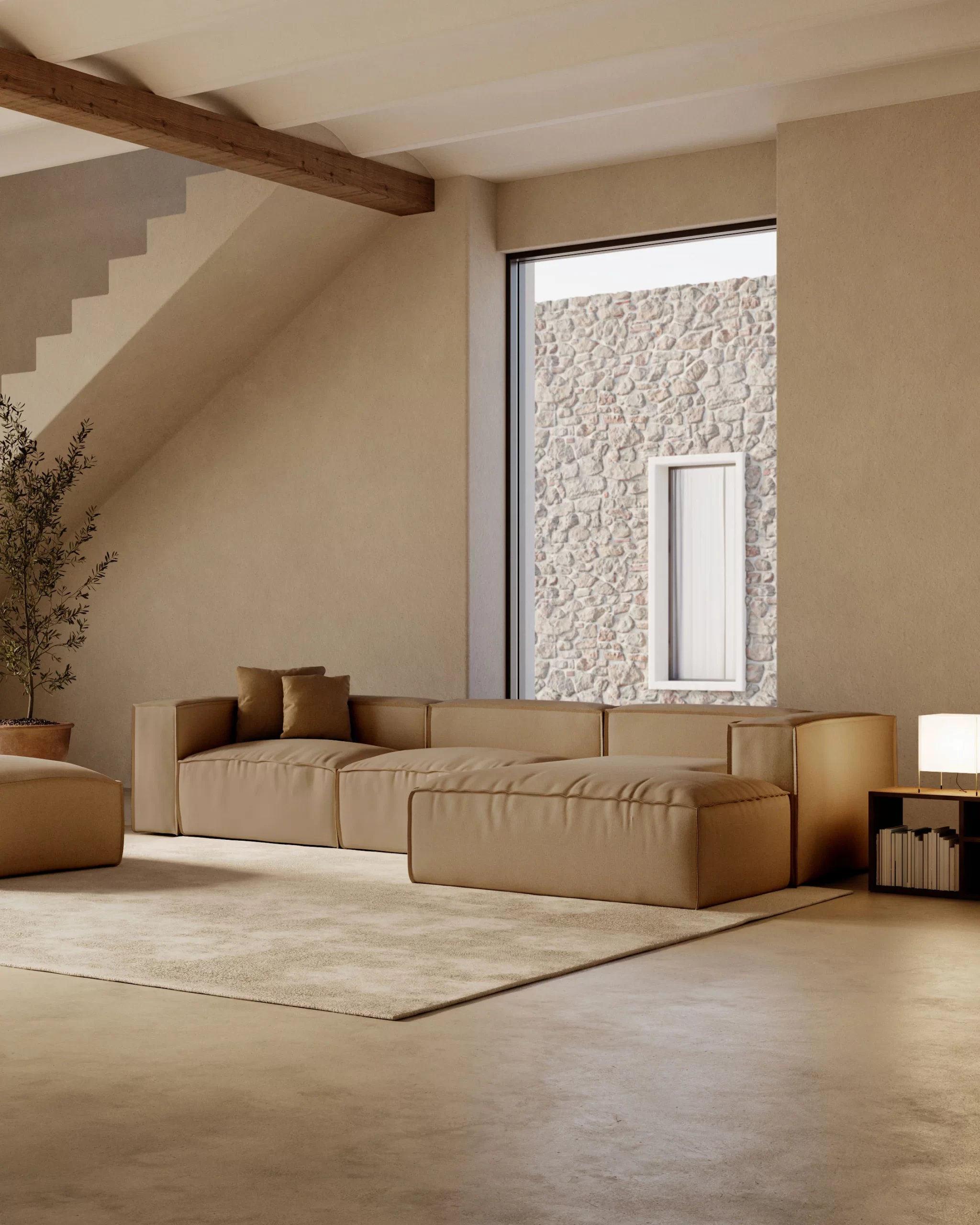 Home Mart Simi Chaise longue sofa - Image 2