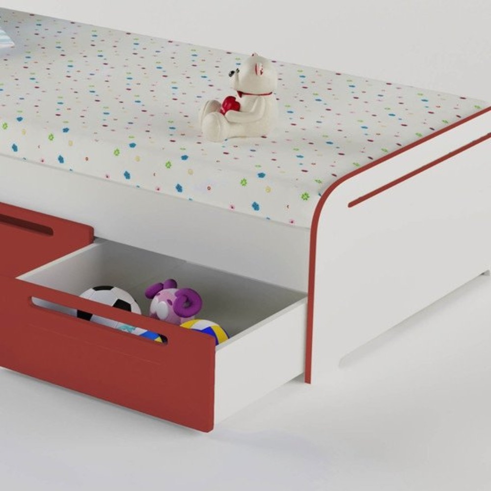 Home Mart Simply Perfect Bed with Storage - Image 3