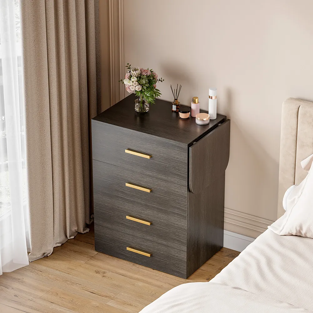 Home Mart Tiffany Flip-Top Makeup Vanity - Image 24