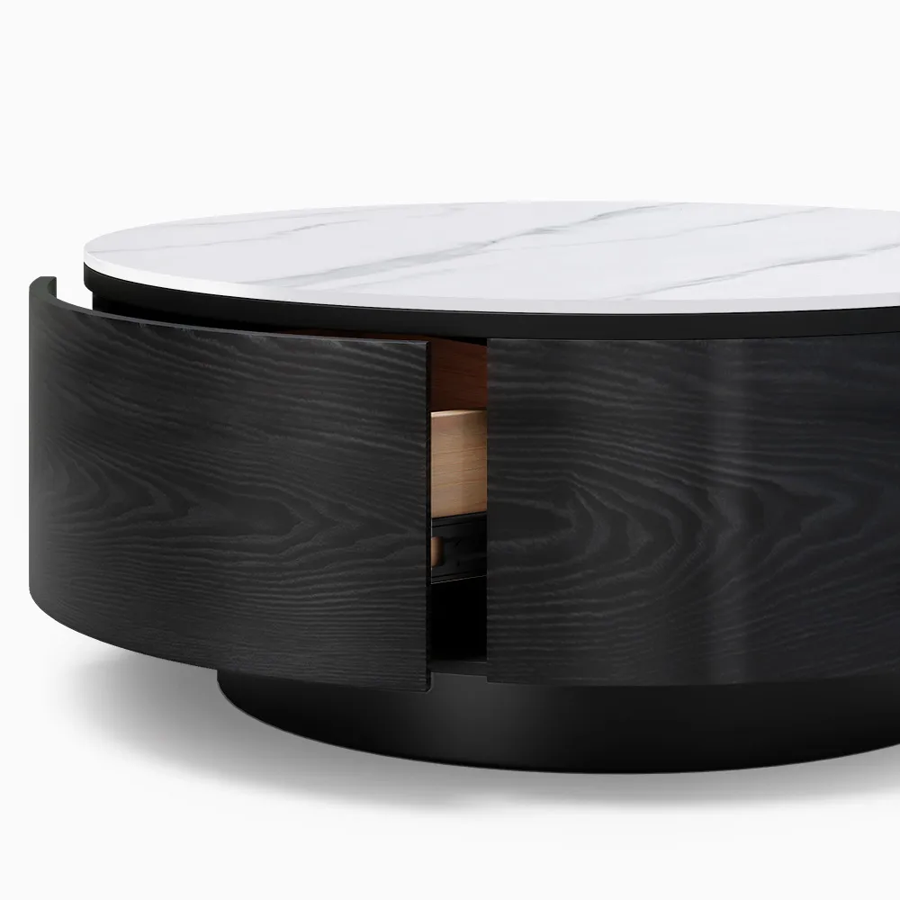 Home Mart Torben Round Coffee Table - Image 5