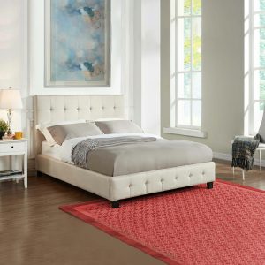 Home Mart Tufted Panel Upholstered Bed