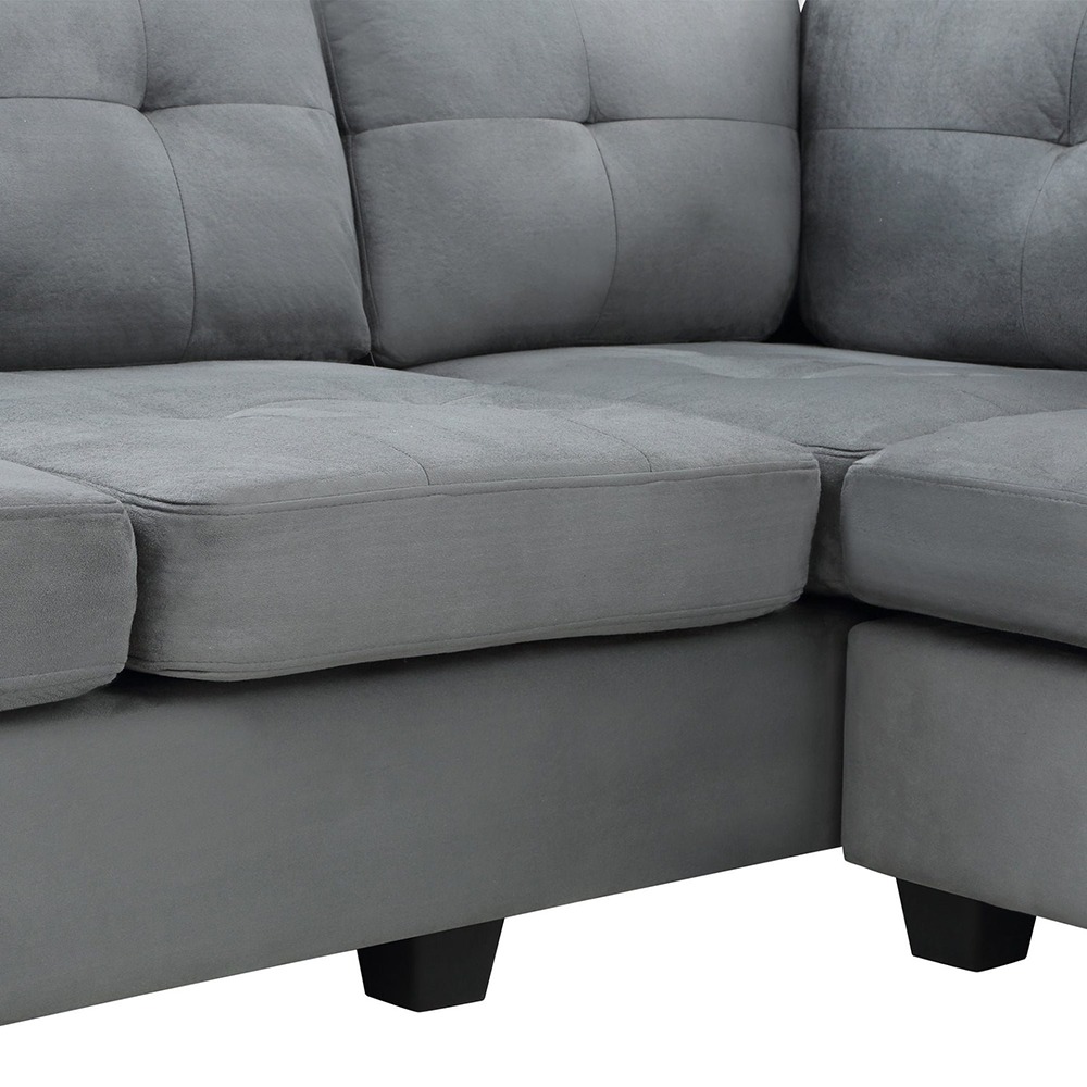 Home Mart U-Shape Sectional Sofa Storage Ottoman - Image 6