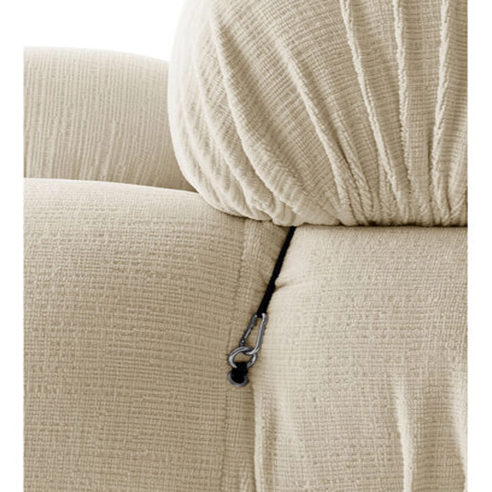 Home Mart Merlin Camaleonda Bubble 3 Seater Sofa - Image 7