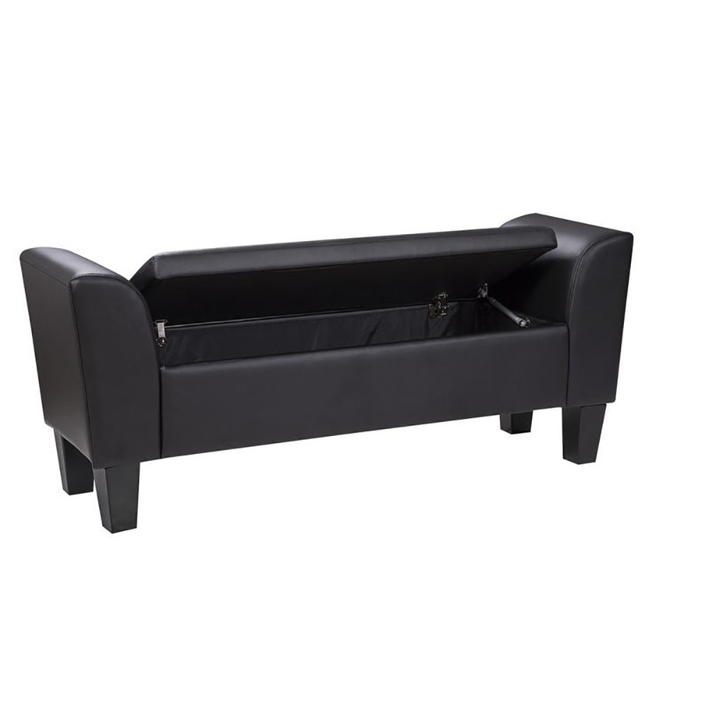 Home Mart Upholstered Claire Storage Bench - Image 5