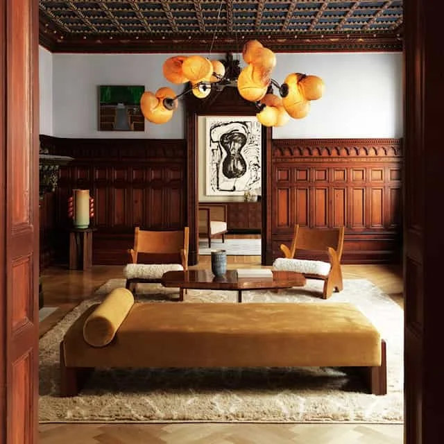 Home Mart V Day Boucle Chaise Lounge - Image 17