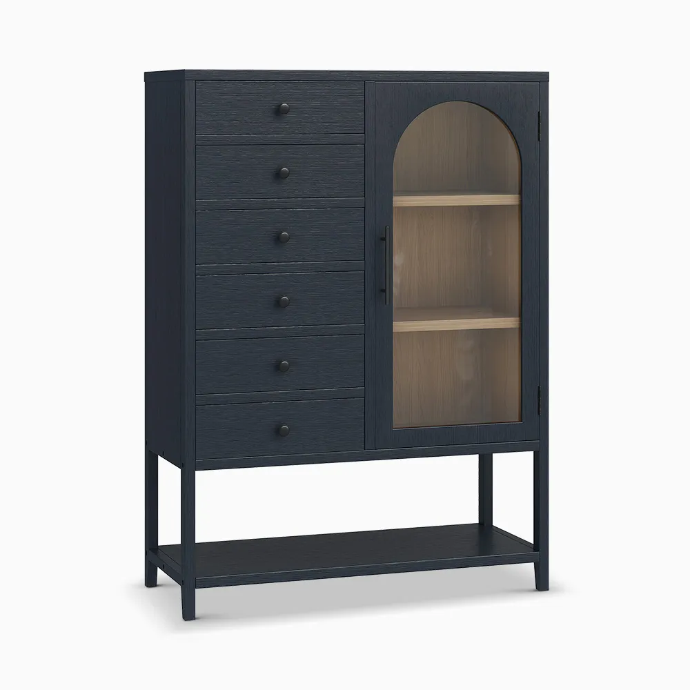 Home Mart Valborg Wood Sideboard - Image 5