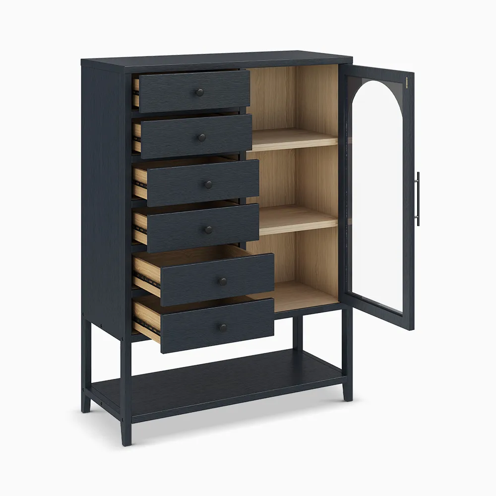 Home Mart Valborg Wood Sideboard - Image 8