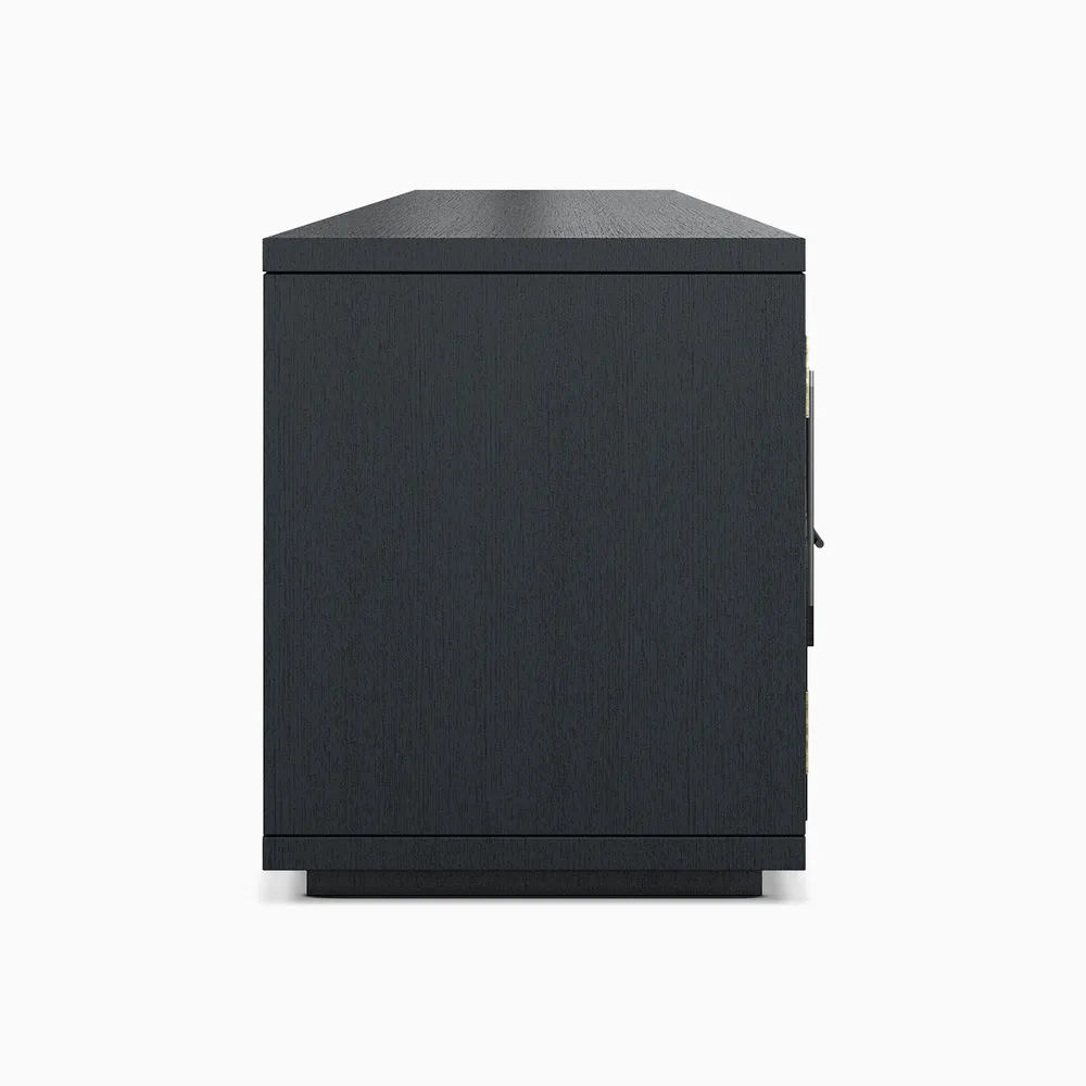 Home Mart Valborg Wood TV Stand - Image 6