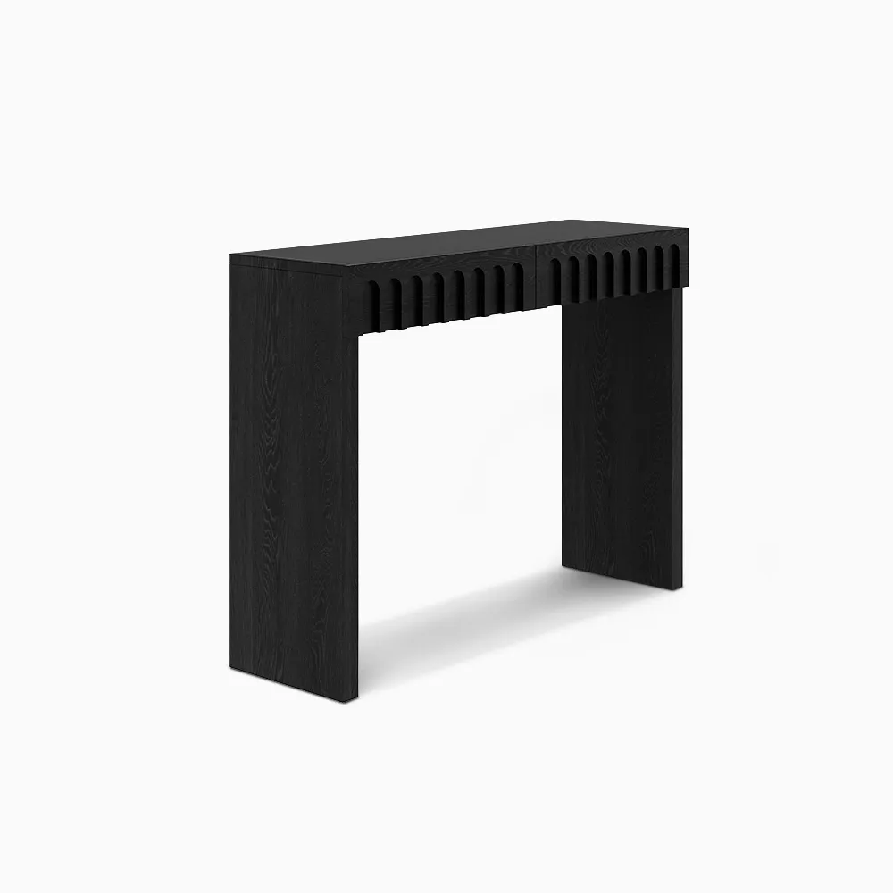 Home Mart Vidar Wood Console Table - Image 9