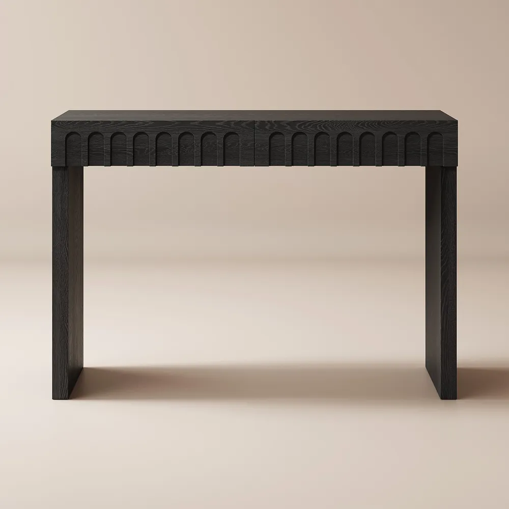 Home Mart Vidar Wood Console Table