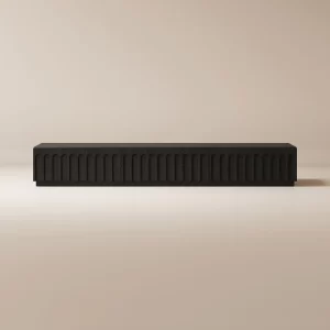 Home Mart Vidar Wood TV Stand