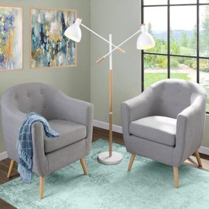 Home Mart Vilton Tufted Arm Chair