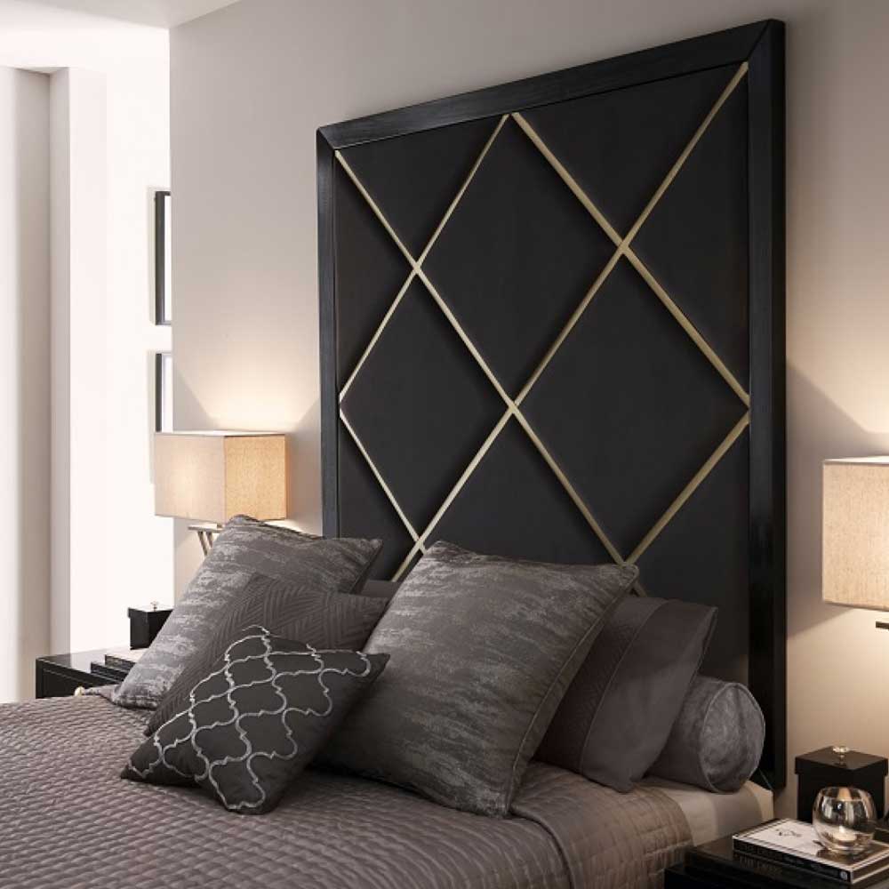 Home Mart Vintage Victorian Tall Headboard Bed - Image 3